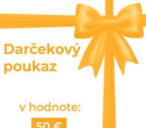 Darčekový poukaz v hodnote 20 €