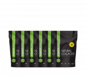 Powerlogy Natural Collagen 6 x 300 g