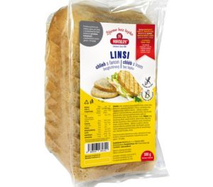 Novalim Linsi bezgluténový chlieb s ľanom 300 g