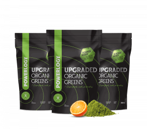 Powerlogy Upgraded Organic Greens 3 x 300 g