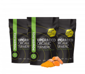 Powerlogy Upgraded Organic Turmeric 3 x 300 g