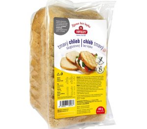 Novalim bezlepkový chlieb tmavý 360 g