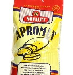 APROMIX -Bezlepková, nízkobielkovinová múka na prípravu chleba, 1000g