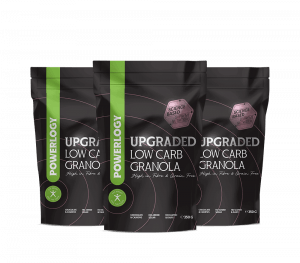 Powerlogy Upgraded Low Carb Granola 3 x 350 g