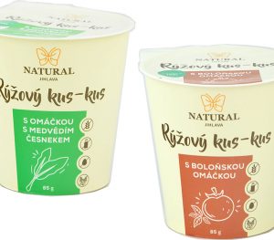 Natural Jihlava Kuskus ryžový ochutený bezlepkový 85g - Kuskuss hubovou omáčkou instantný