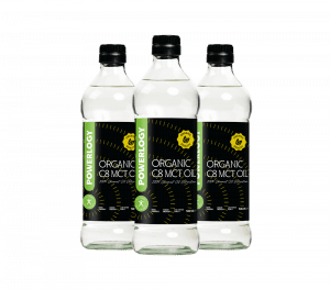 Powerlogy Organic C8 MCT Oil 3 x 500 ml