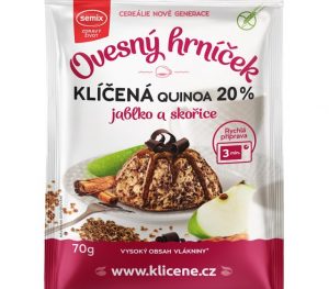 SEMIX Ovsený hrnček naklíčená quinoa, jablko a škorica 70 g