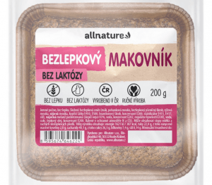 ALLNATURE Bezlepkový makovník čerstvý 200 g