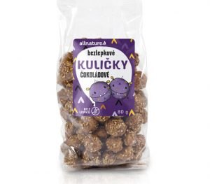 ALLNATURE Guľôčky čokoládové 80 g