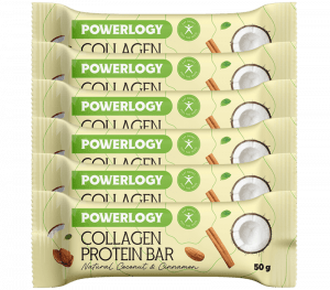Powerlogy Collagen Protein Bar 6 x 50 g