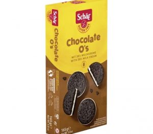 SCHÄR Chocolate Oś kakaové sušienky bez lepku 165 g