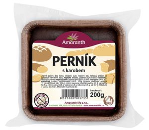 AMARANTH Bezlepkový perník s karobom 200 g