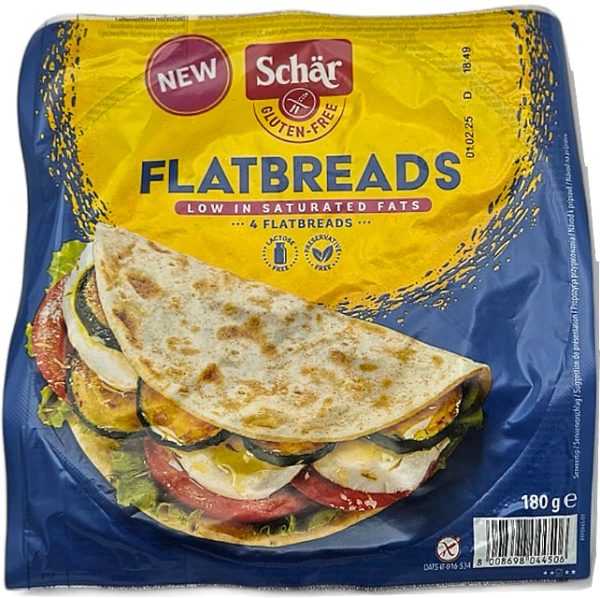 Schär Arabský chlieb bezlepkový 4x45g - Flatbreads