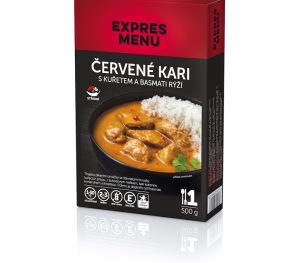 EXPRES MENU Červené karí s kuraťom a jazmínovou ryžou 500 g