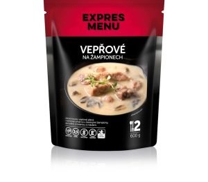 EXPRES MENU Bravčové na šampiňónoch bez lepku 2 porcie