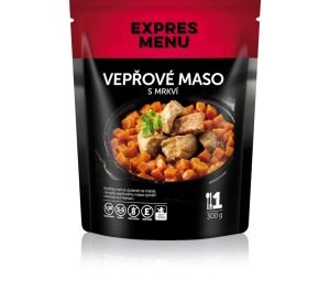 EXPRES MENU Bravčové s mrkvou bez lepku 1 porcia
