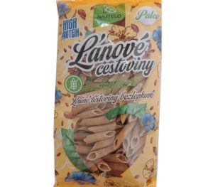 NAJTELO Ľanové cestoviny paleo penne bez lepku 250 g