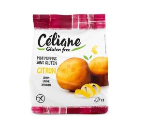 Celiane bezlepkové mini mafiny citrónové