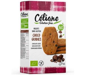 Celiane bezlepkové raňajkové sušienky čokoládové so semienkami