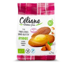Celiane bezlepkové mandľové madlenky