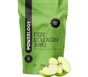 Powerlogy Fizzy Collagen Green Apple 300 g