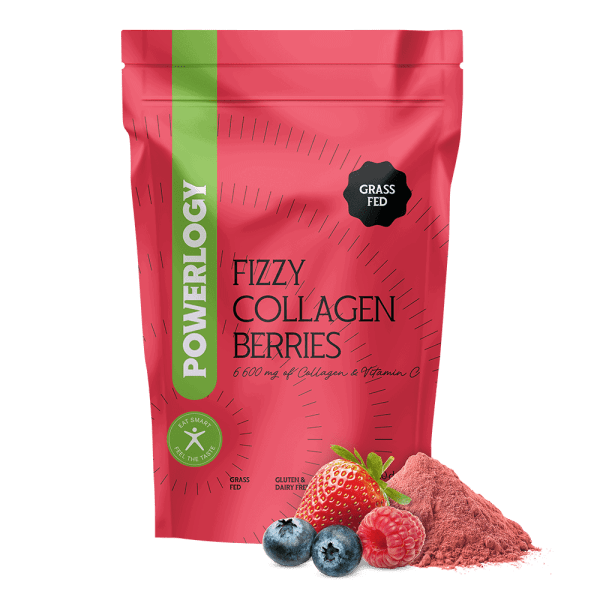 Powerlogy Fizzy Collagen Berries 300 g