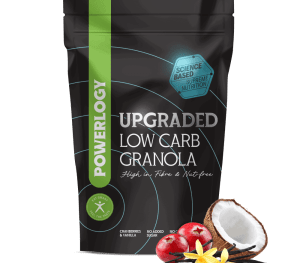 Powerlogy Upgraded Low Carb Nut-Free Cranberry Granola 350 g
