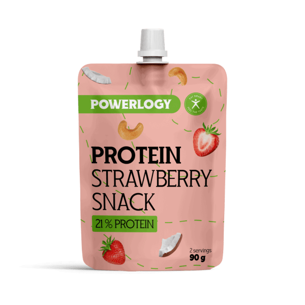 Powerlogy Protein Strawberry Snack 90 g