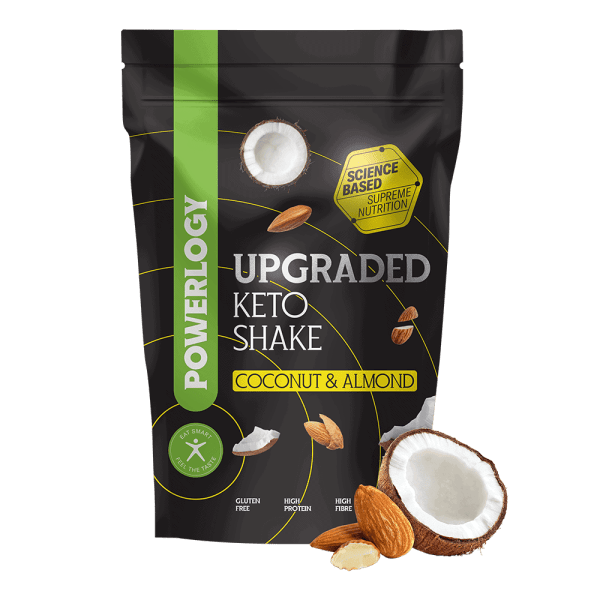 Powerlogy Upgraded Keto Shake Coconut & Almond 600 g
