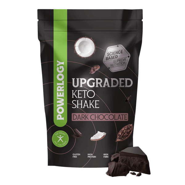 Powerlogy Upgraded Keto Shake Dark Chocolate 600 g