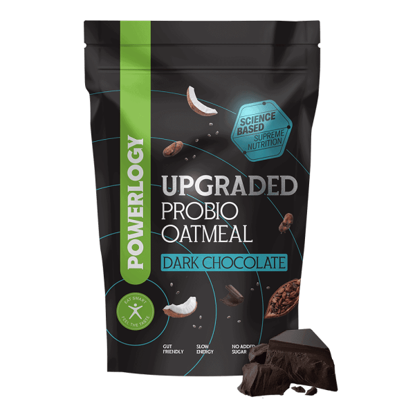 Powerlogy Upgraded Probio Oatmeal Dark Chocolate 350 g