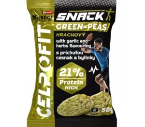 CELPO Fit Snack hrachový s príchuťou cesnak a bylinky 50 g