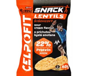 CELPO Fit Snack šošovicový s príchuťou kyslá smotana 50 g