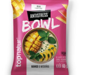 TOPNATUR Bowl kaša antistress mango a medovka 60 g