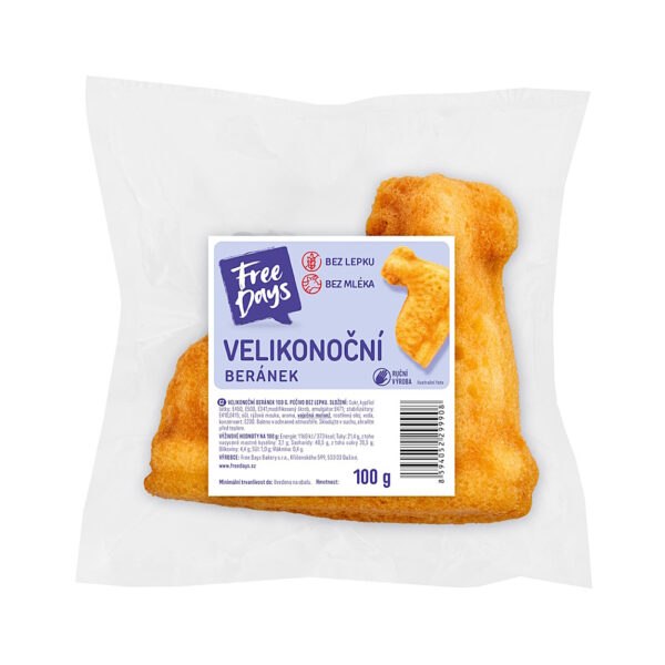 FREE DAYS Veľkonočný baránok bez lepku 100 g