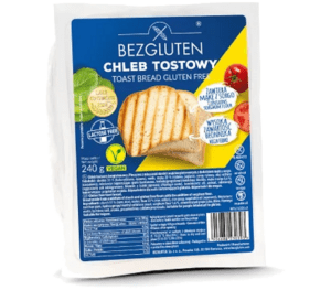 BEZGLUTEN Chlieb toastový s cirokovou múkou bez lepku 240 g