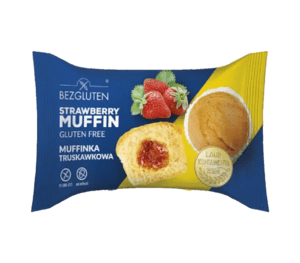 BEZGLUTEN Muffin jahoda bez lepku 60 g