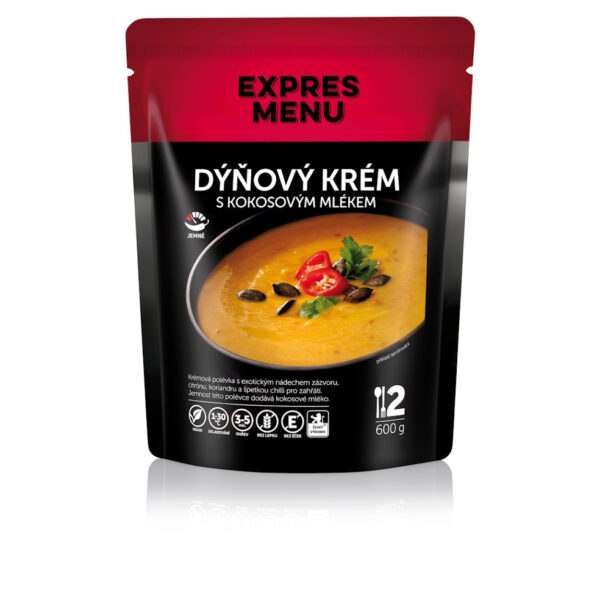 EXPRES MENU Tekvicový krém s kokosovým mliekom 2 porcie