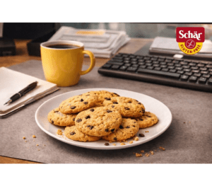 SCHÄR Choco chip cookies sušienky s kúskami čokolády bez lepku 100 g