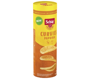 SCHÄR Curvies paprika chrumkavé chipsy bez lepku 170 g