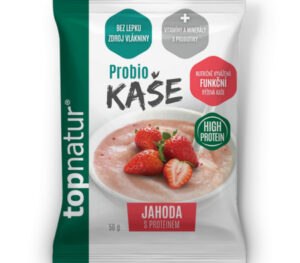 TOPNATUR Probio kaša jahoda s proteínom 50 g