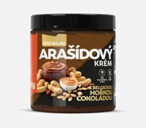 Arašidový krém s belgickou horkou čokoládou premium 250 g