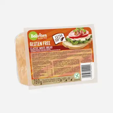 Chlieb svetlý krájaný bez lepku 190 g