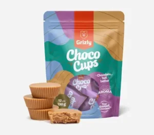 Choco Cups karamelová čokoláda & lieskovoorieškový krém 120 g