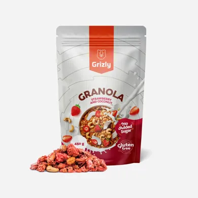 Granola jahodová 450 g
