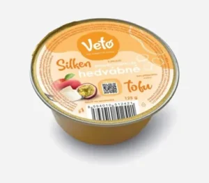 Hodvábne tofu s príchuťou broskyňa a maracuja 125 g