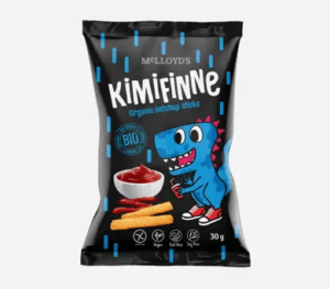 Kimifinne Snack tyčinky s kečupom BIO 30 g