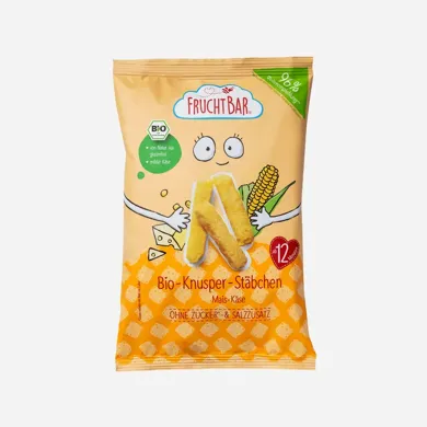 Kukuričné ​​chrumky so syrom nesolené BIO 30 g
