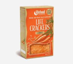 Life crackers Mrkvánky BIO RAW 80 g