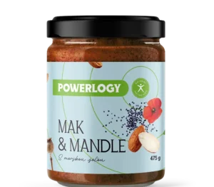 Powerlogy Mak a Mandle Krém 475 g